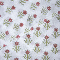 Floral Jaipuri Block Print Fabric Online