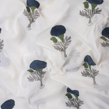 Premium Hand Block Print Soft Cotton Fabric Online