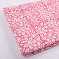 Floral Print Cotton Running Fabric