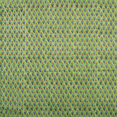 Jaipur Block Booti Floral Print Soft Cotton Fabric