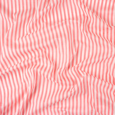 Premium Voile Jaipur Hand Block Striped Print Fabric