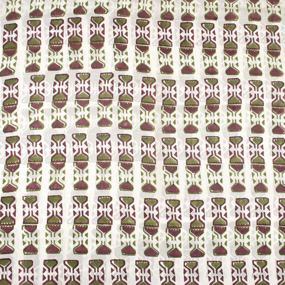 Voile Cotton Handmade Block Print Fabric