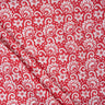 Red Floral Printed High Quality Fabric