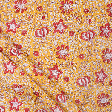 Softest New Hand Block Printed Pure Cotton Fabric