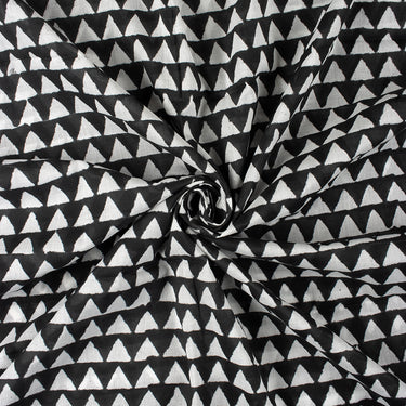 Premium Boota Floral Hand Block Printed Cotton Fabric