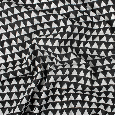 Premium Boota Floral Hand Block Printed Cotton Fabric
