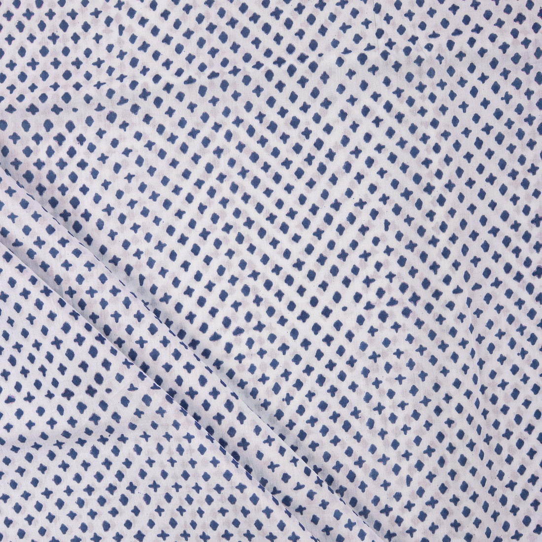 Blue Star Printed Latest Fabric Material