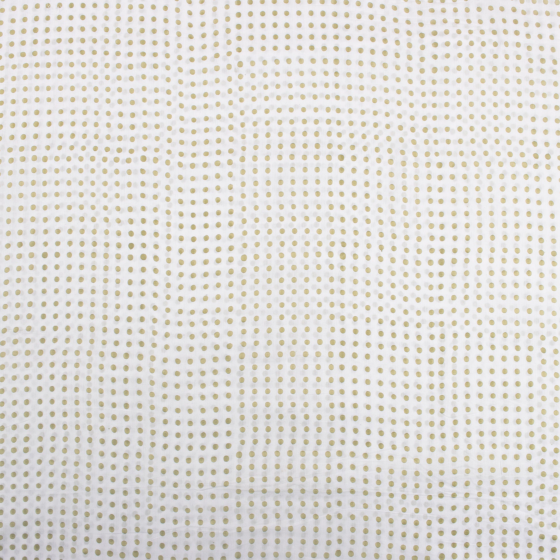 Block Polka Dots Printed Pure Cotton Fabric Material