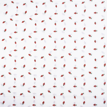 Best Cotton Fabric Hand Block Strawberry Printed Soft Online