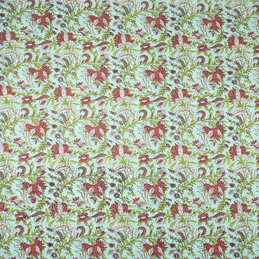 Handmade Natural Dye Hand Block Printed Jaipur Cotton Fabric