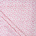 Pink Floral Cotton Fabric