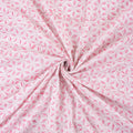 Pink Floral Cotton Fabric