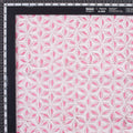 Pink Floral Cotton Fabric