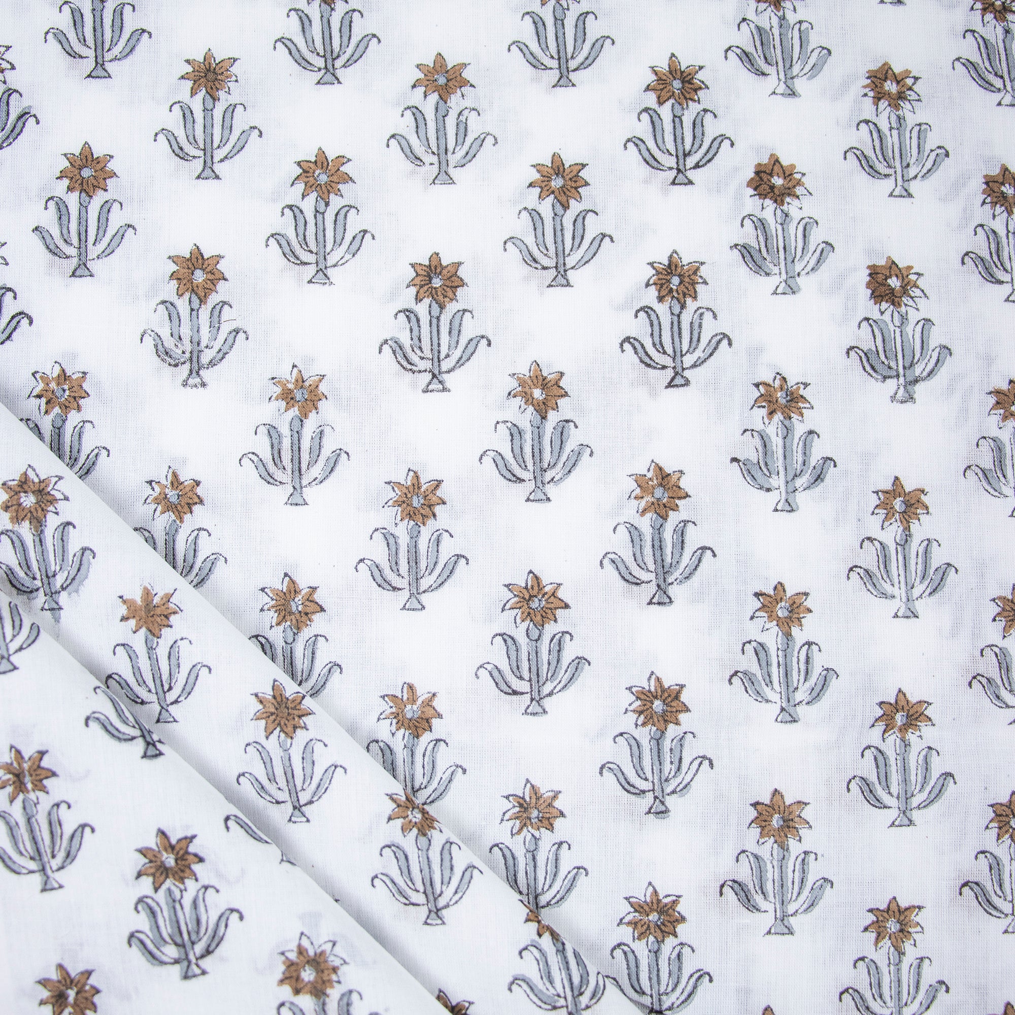 Sanganeri Hand Block Printed Fabric Online