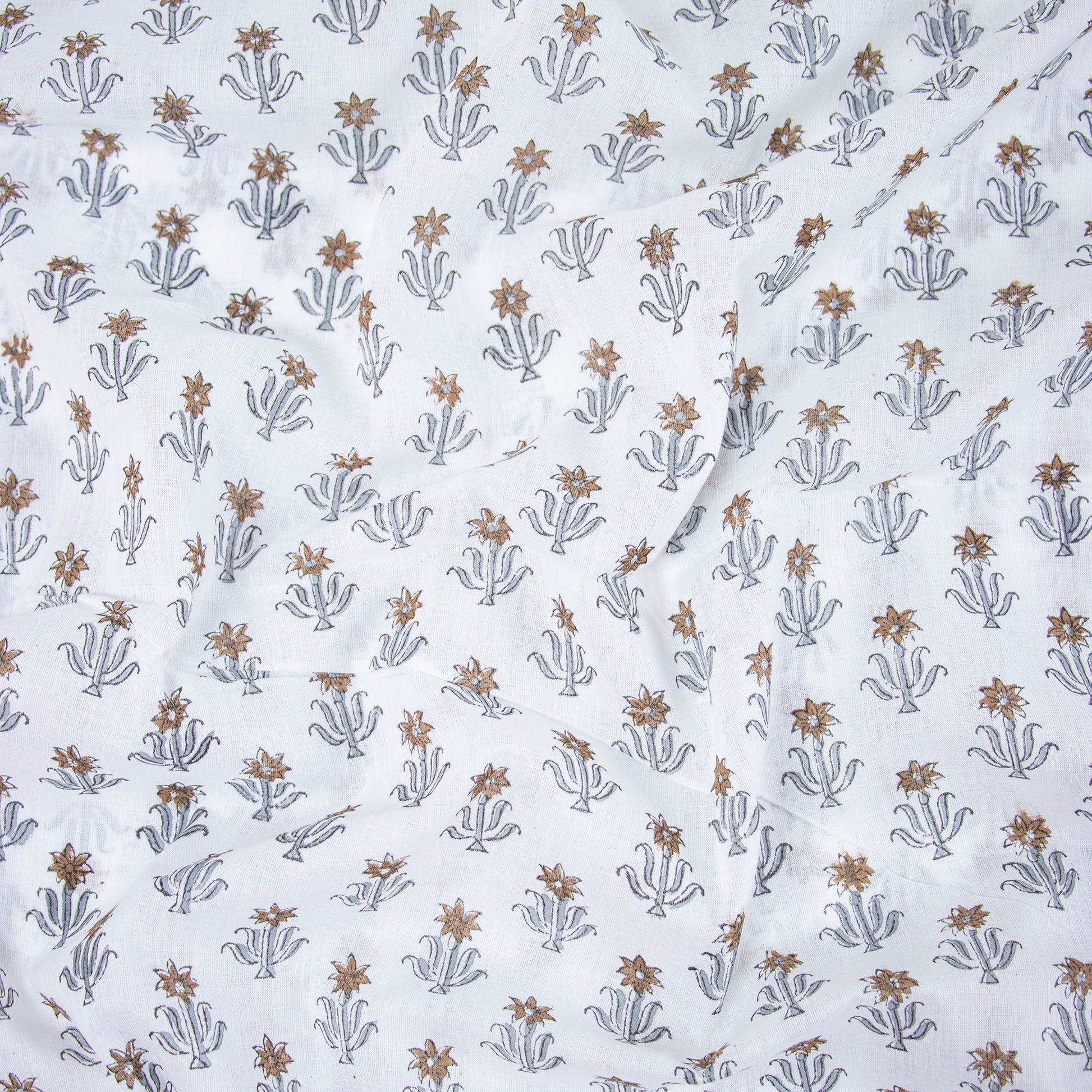 Sanganeri Hand Block Printed Fabric Online