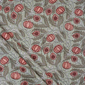 Floral Hand Block Print Fabric