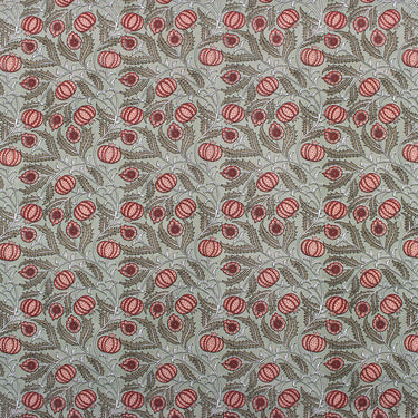 Floral Hand Block Print Fabric
