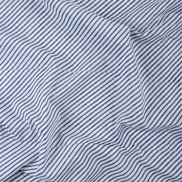 Hand Block Striped Printed Cotton Fabric