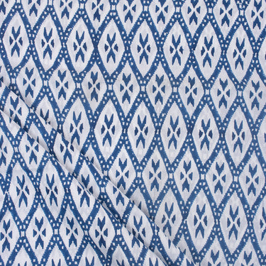 Ikat Printed Premium Cotton Fabric