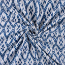 Ikat Printed Premium Cotton Fabric