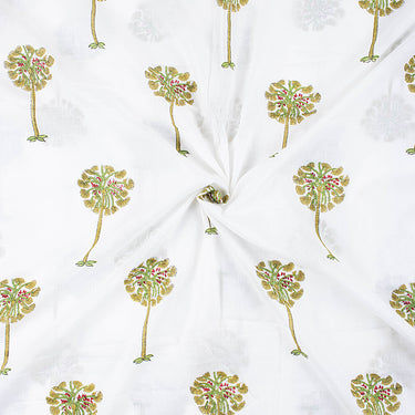 Date Palm Tree Printed Fabric Online