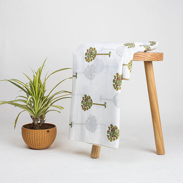 Date Palm Tree Printed Fabric Online