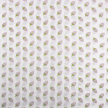 Super Soft Floral Block Print Fabric