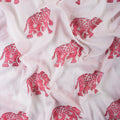 Elephant Jaipur Block Print Fabric