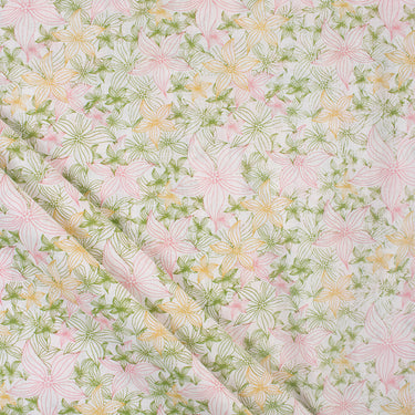 Floral Printed Jaipur Fabric