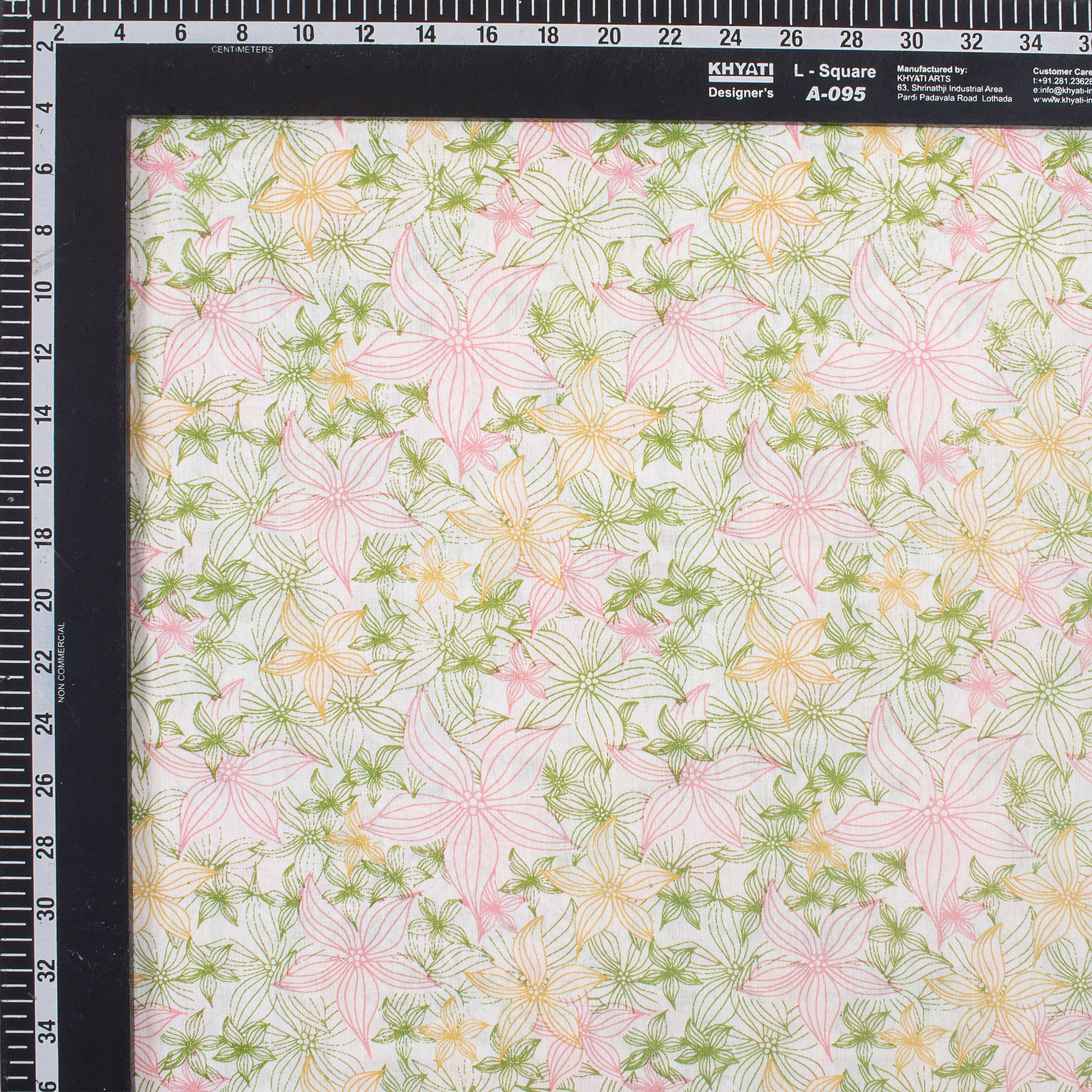 Floral Printed Jaipur Fabric