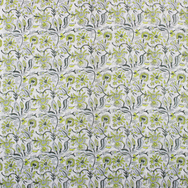 Floral Printed Pure Cotton Fabric