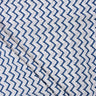 Zig Zag Jaipuri Block Print Fabric