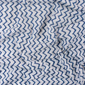 Zig Zag Jaipuri Block Print Fabric