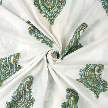 Premium Cotton Fabric Hand Block Print Fabric Material