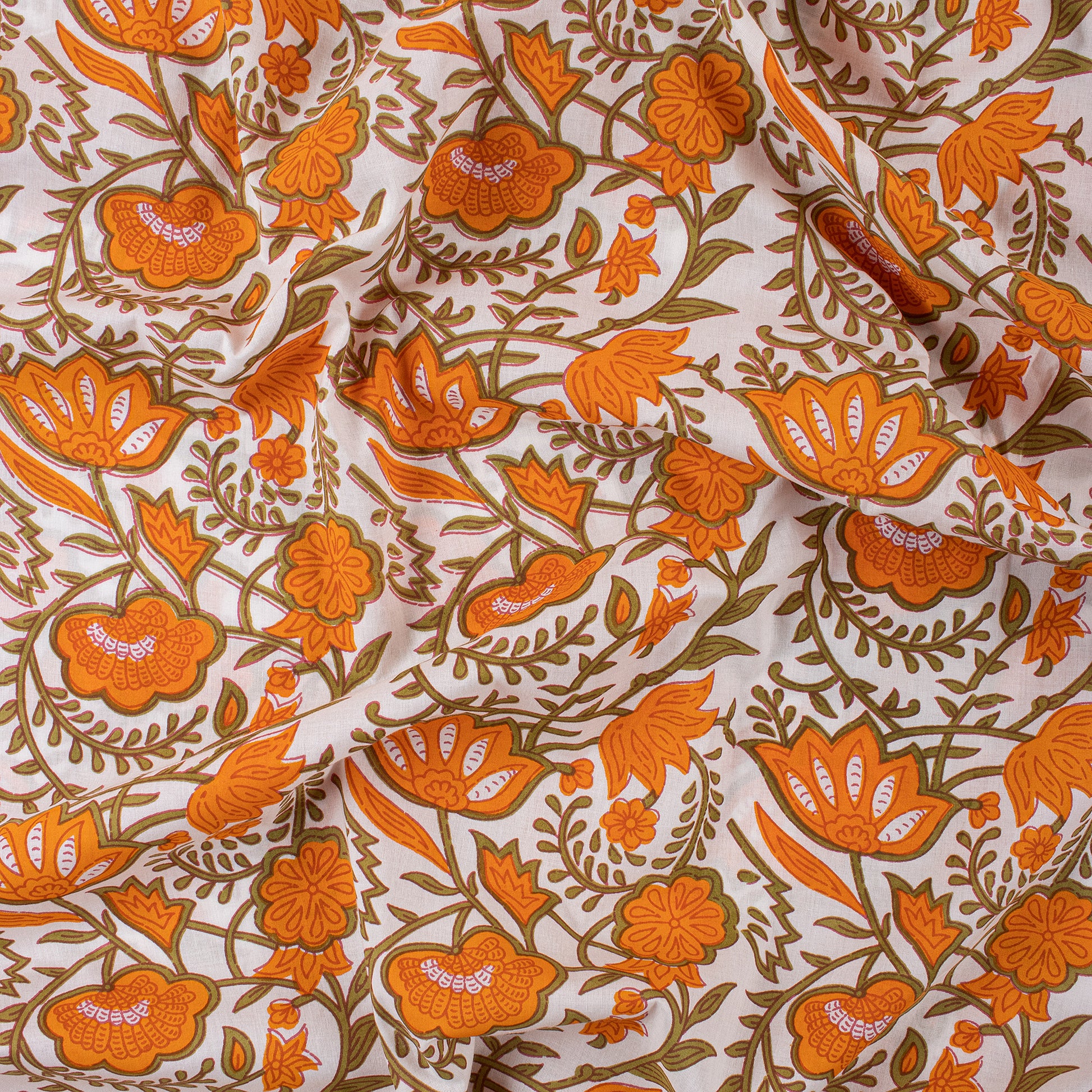 Floral Jaipur Cotton Fabric