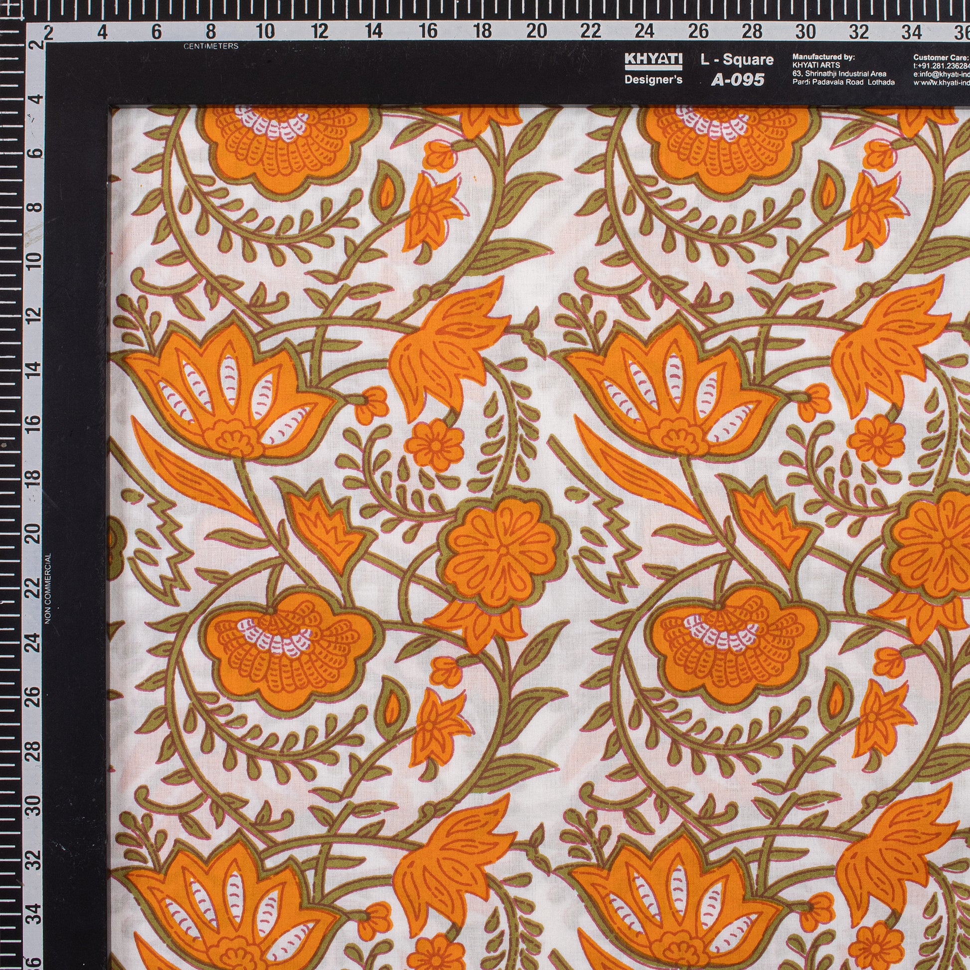 Floral Jaipur Cotton Fabric