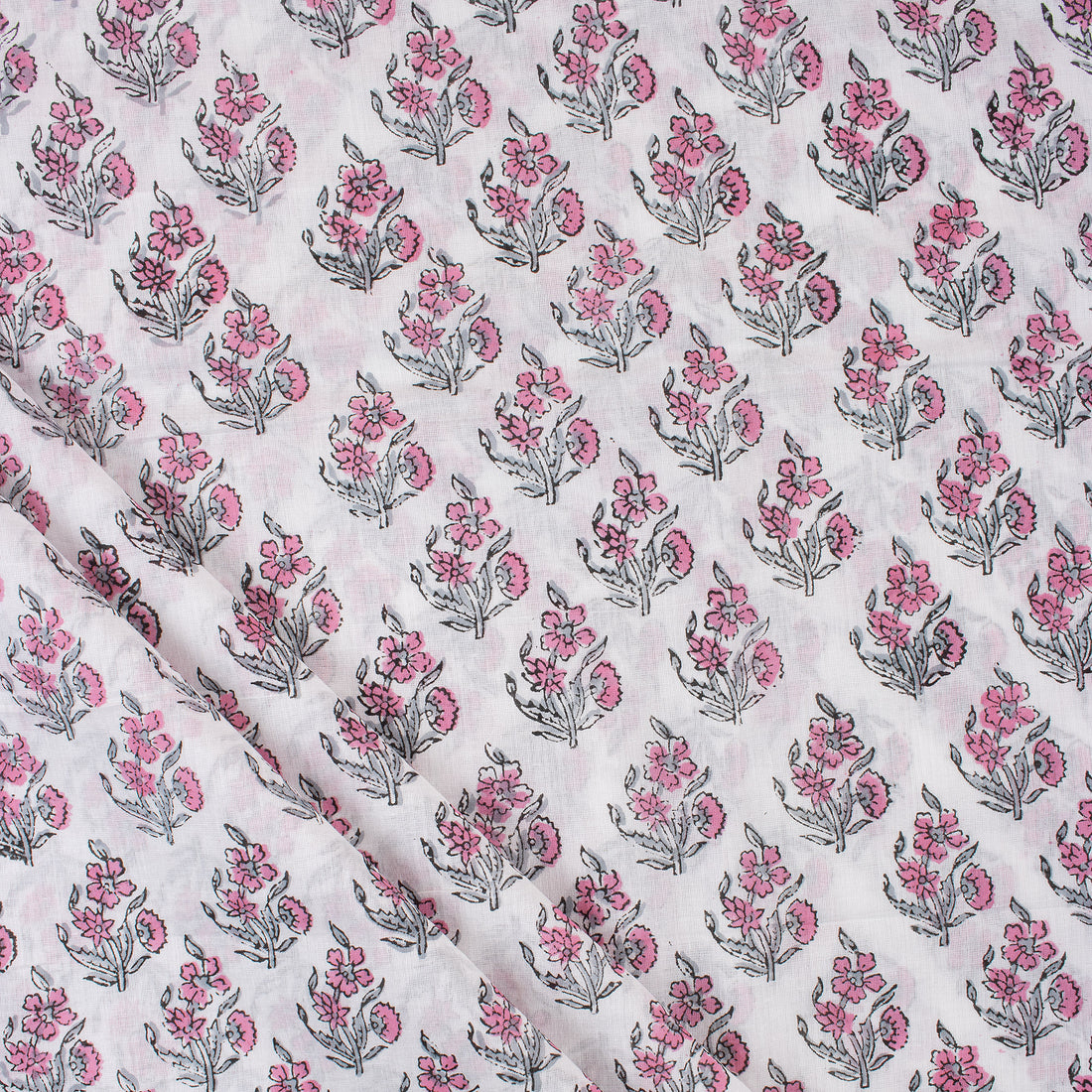 Floral Print Pure Cotton Fabric