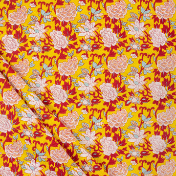 Hand Block Print Jaipur Cotton Fabric