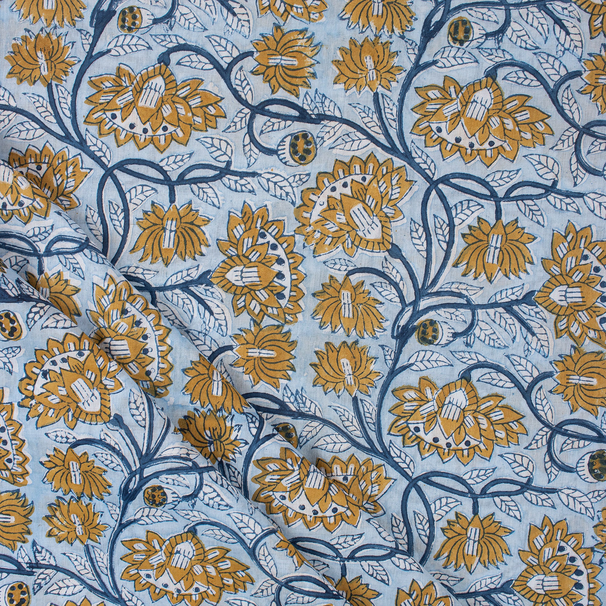 Best Cotton Fabric Handmade Floral Print