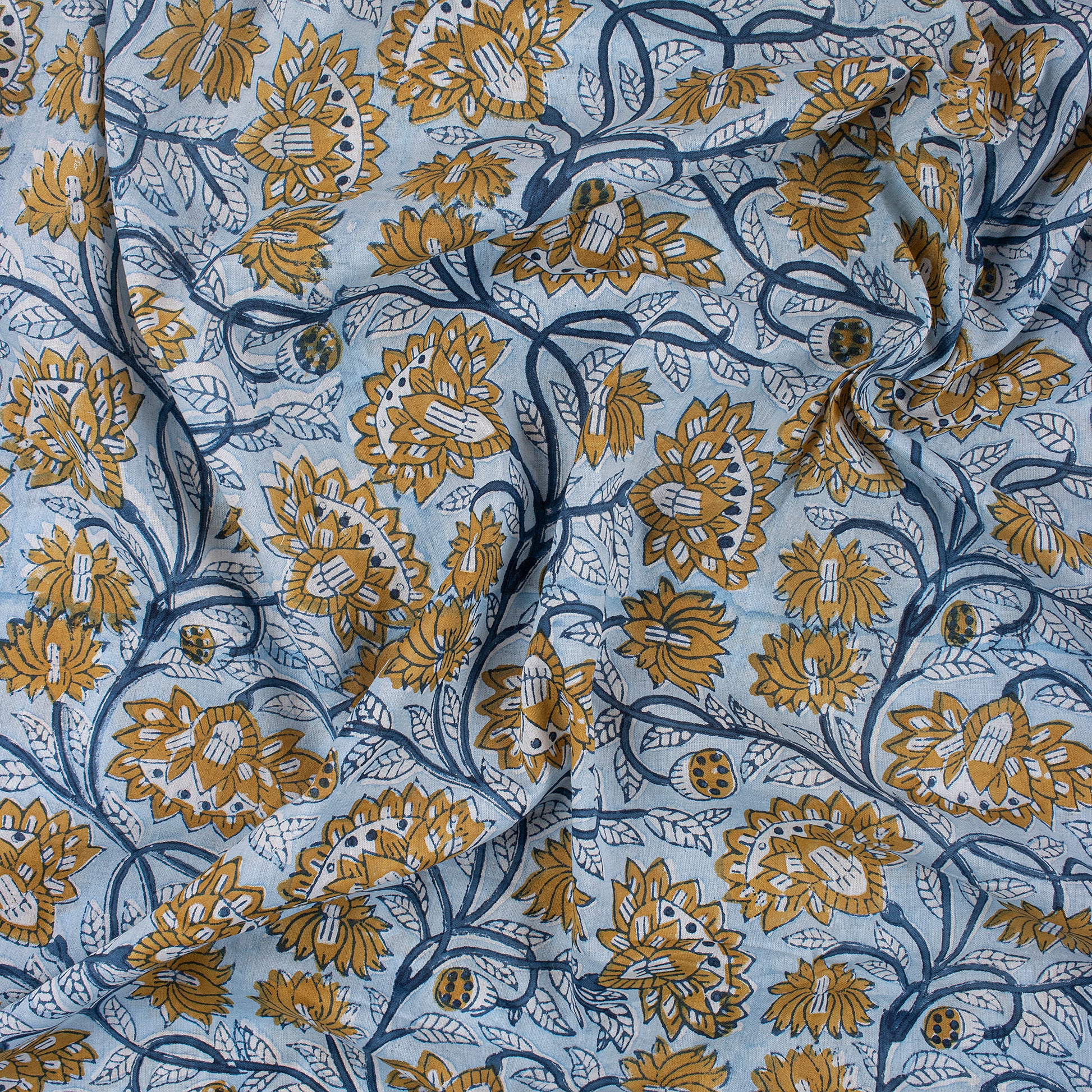 Best Cotton Fabric Handmade Floral Print