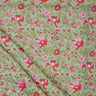Hand Block Pink Floral Cotton Print Fabric Online