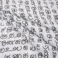 Tamil Language Jaipuri Print Fabric