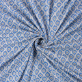 Hand Block Printed 100% Pure Cotton Fabric