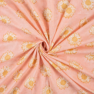 Floral Cotton Jaipur Block Print Fabric
