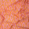 Ikat Printed Pure Cotton Fabric Cloth