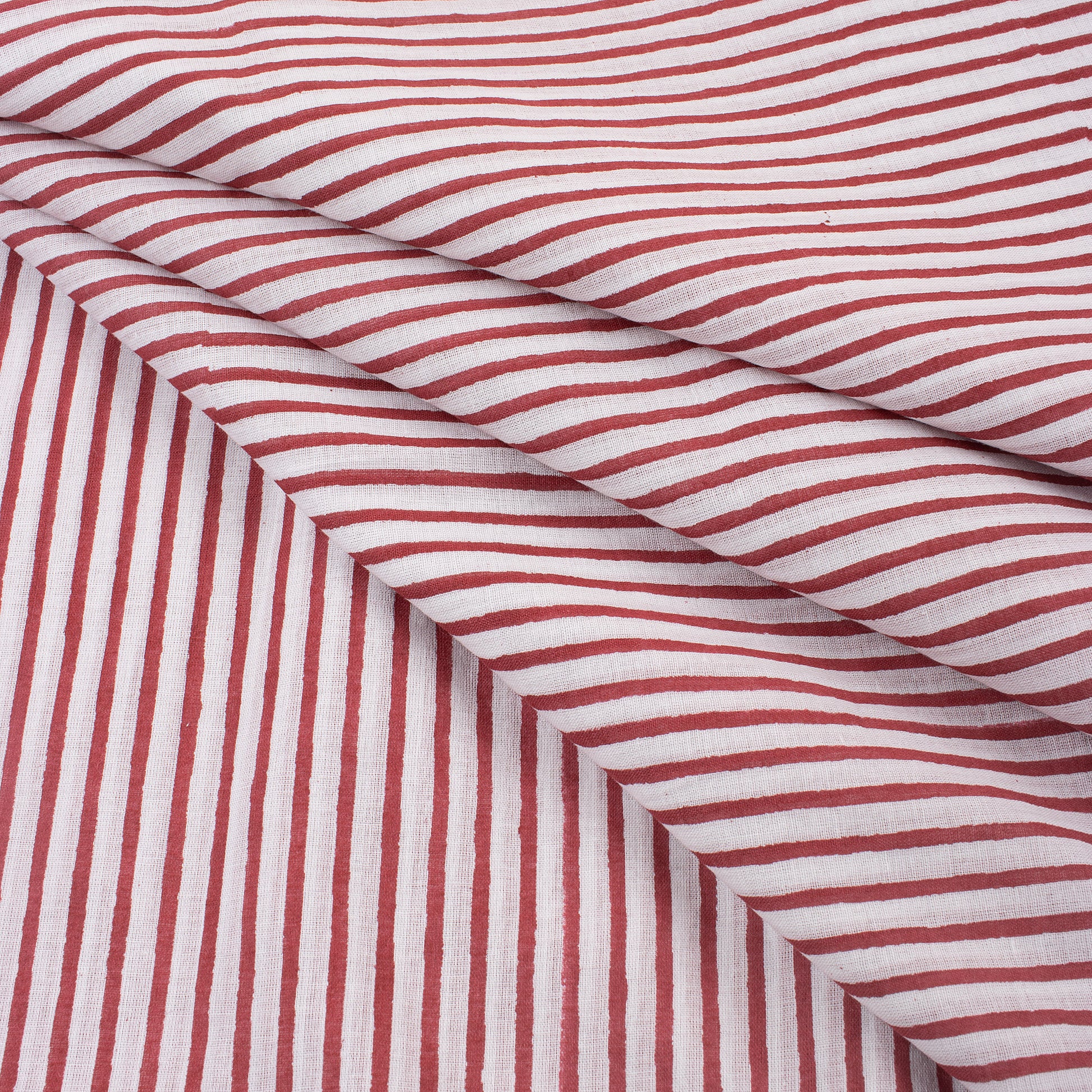 Striped Print Premium Cotton Fabric