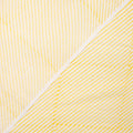 Yellow Striped Print Soft Cotton Fabric