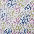 Rainbow Ikat Hand Block Print Fabric