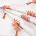 Palm Tree Print Pure Cotton Fabric