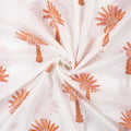 Palm Tree Print Pure Cotton Fabric